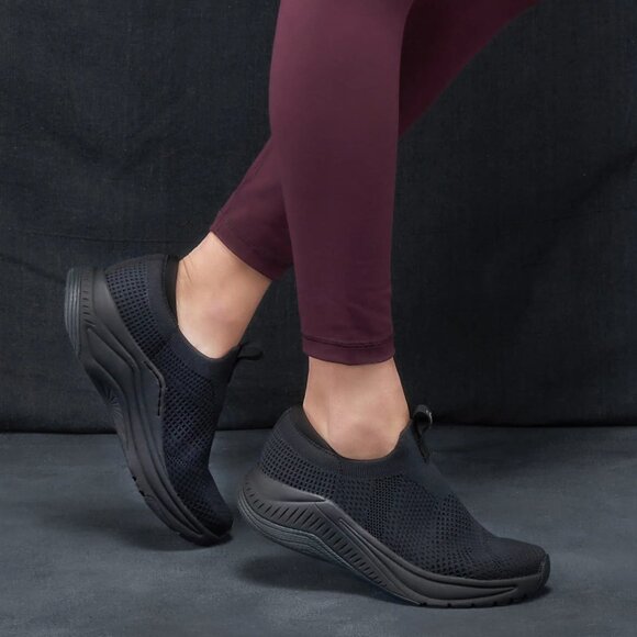 NEW Dansko Pep Knit Sneakers For Women in black 1025 5s3 - Picture 1 of 8